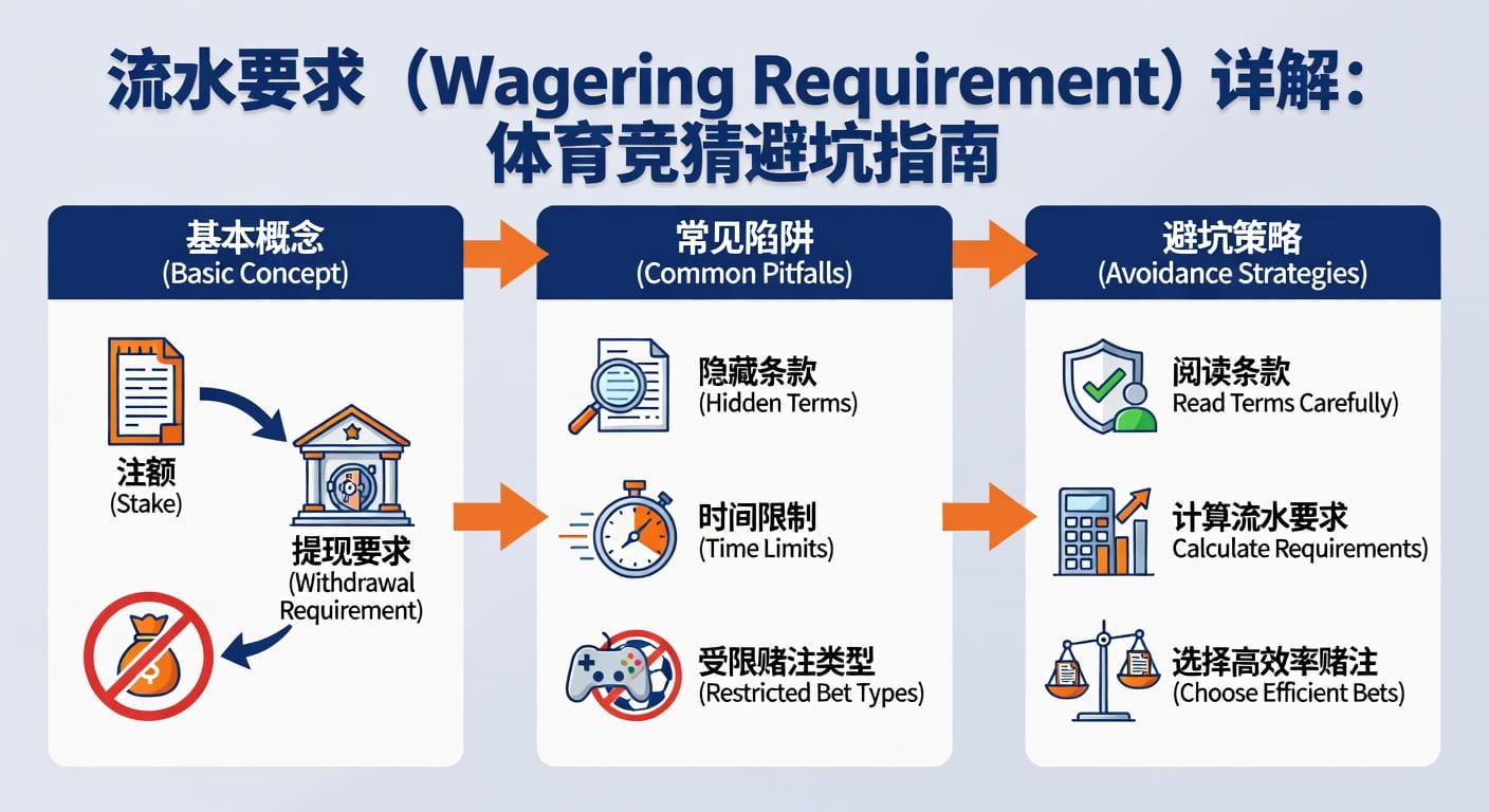 流水要求 wagering requirement 实用指南（2026年）