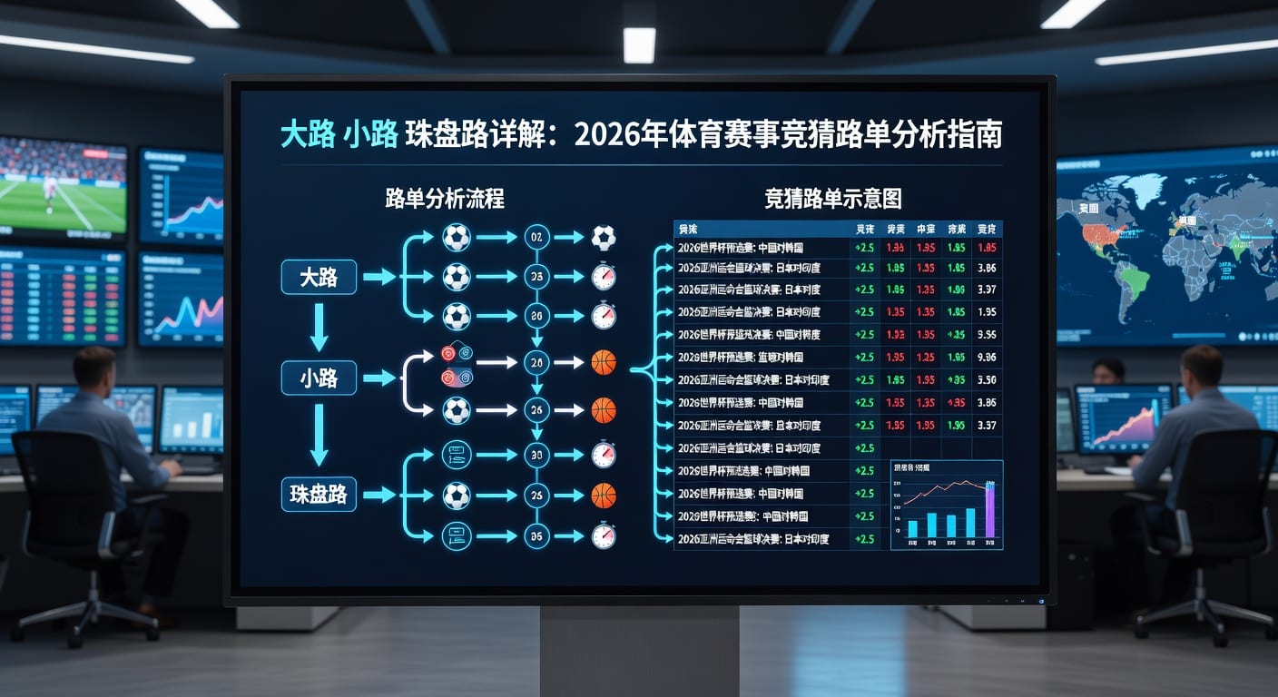 大路投注技巧与体育赛事情报解读