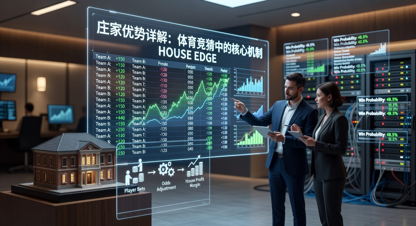 庄家优势 house edge：体育玩家如何看懂赔率成本
