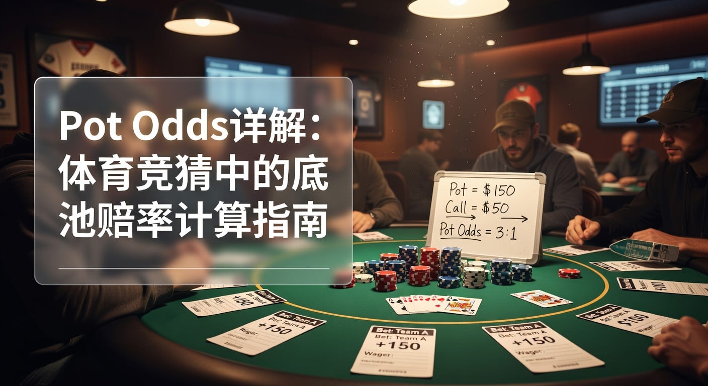 底池赔率 pot odds：体育投注里如何判断跟注是否划算