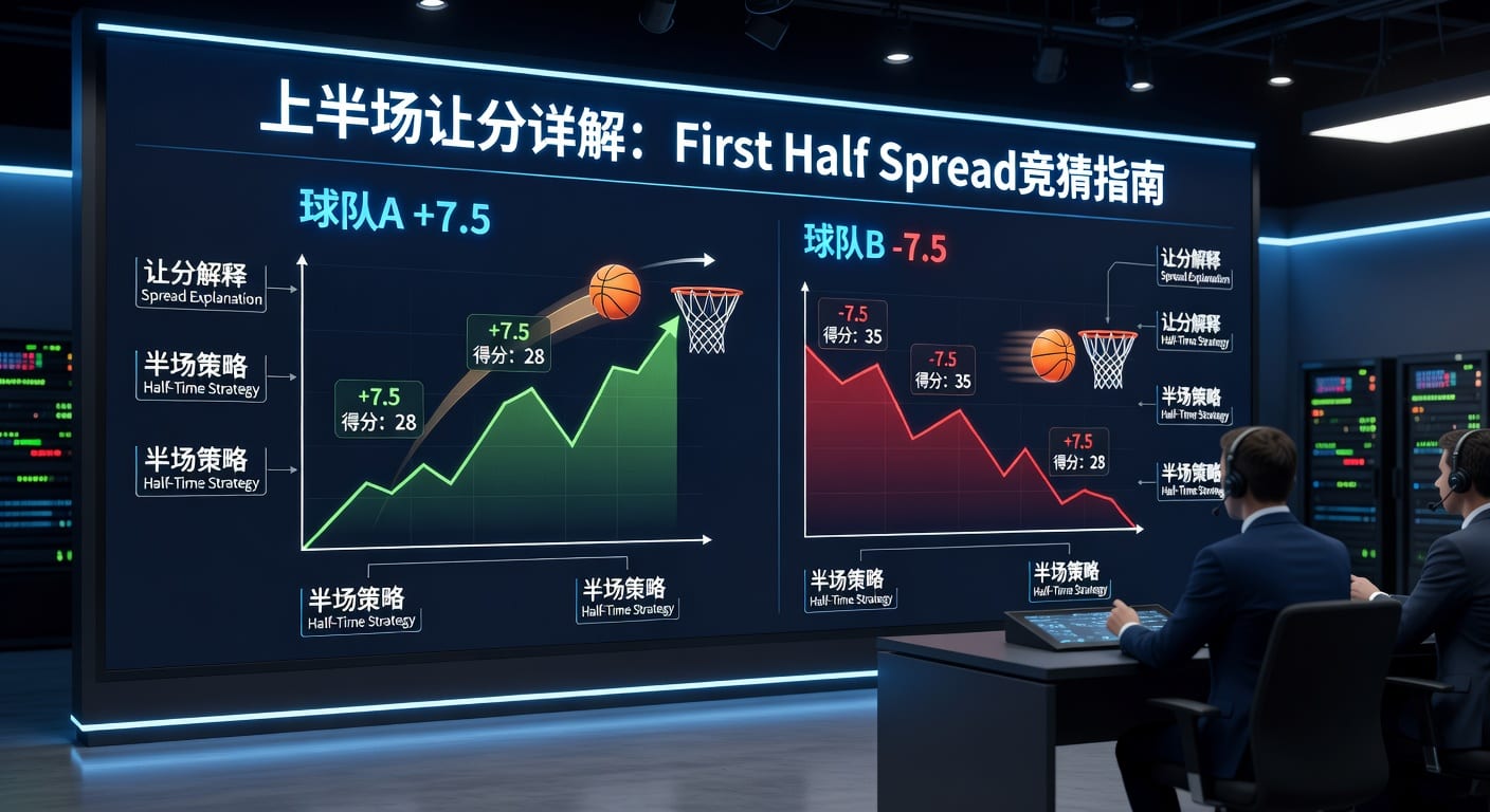 上半场让分 first half spread 实战解读：2026年投注技巧