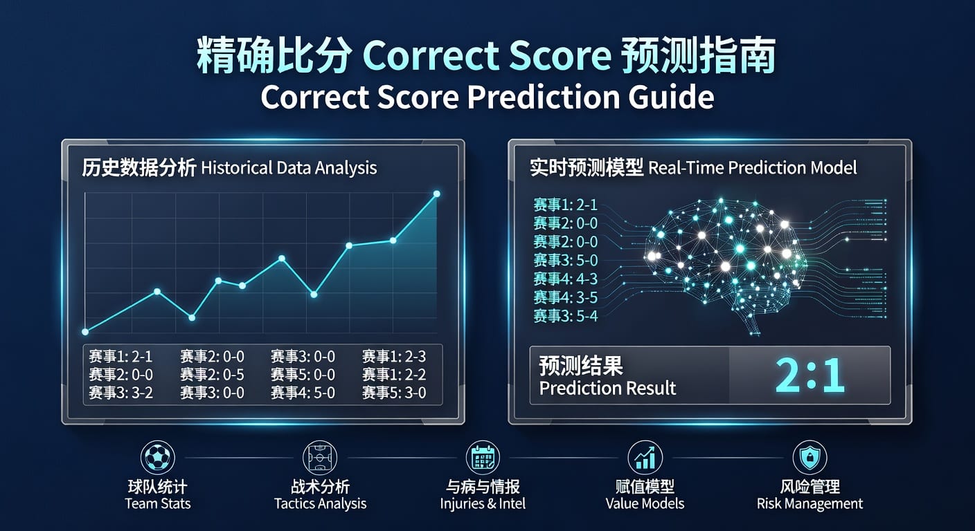 精确比分 correct score：2026年投注技巧与思路